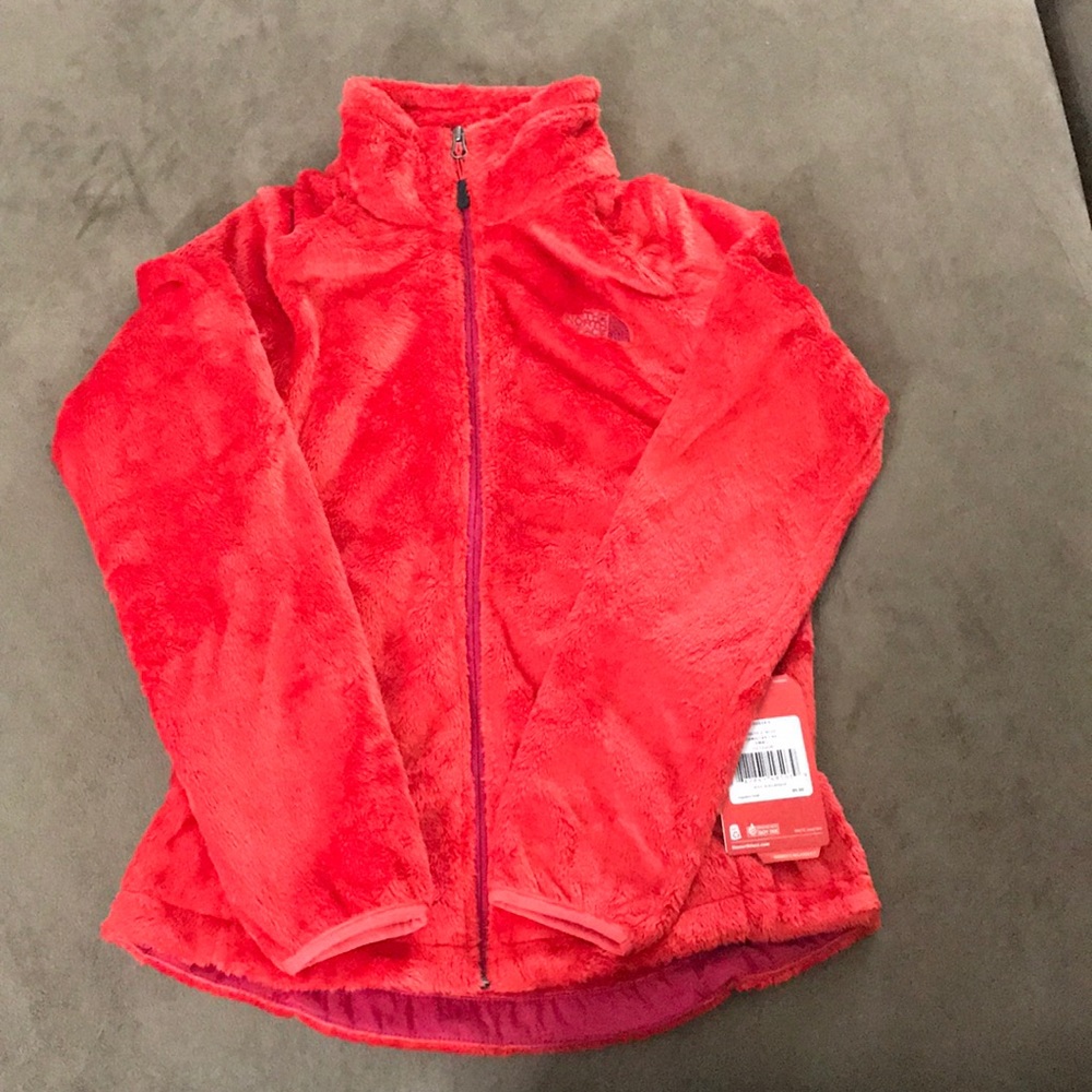 North face furry jacket?